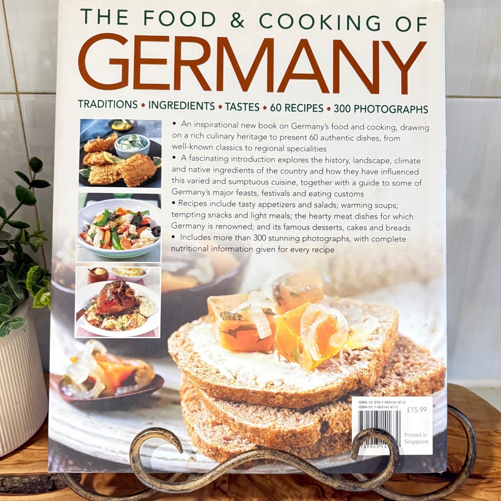 The Food & Cooking of Germany Mirko Trenkner Cookbook 60 Recipes Hardcover - Picture 4 of 9